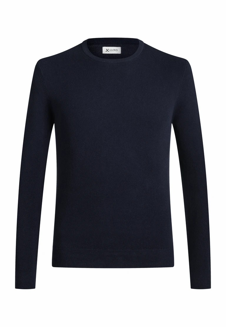maglione con scollo rotondo