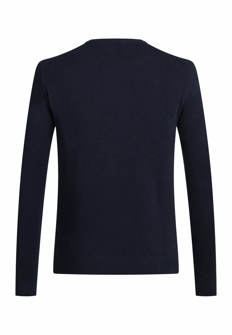 maglione con scollo rotondo