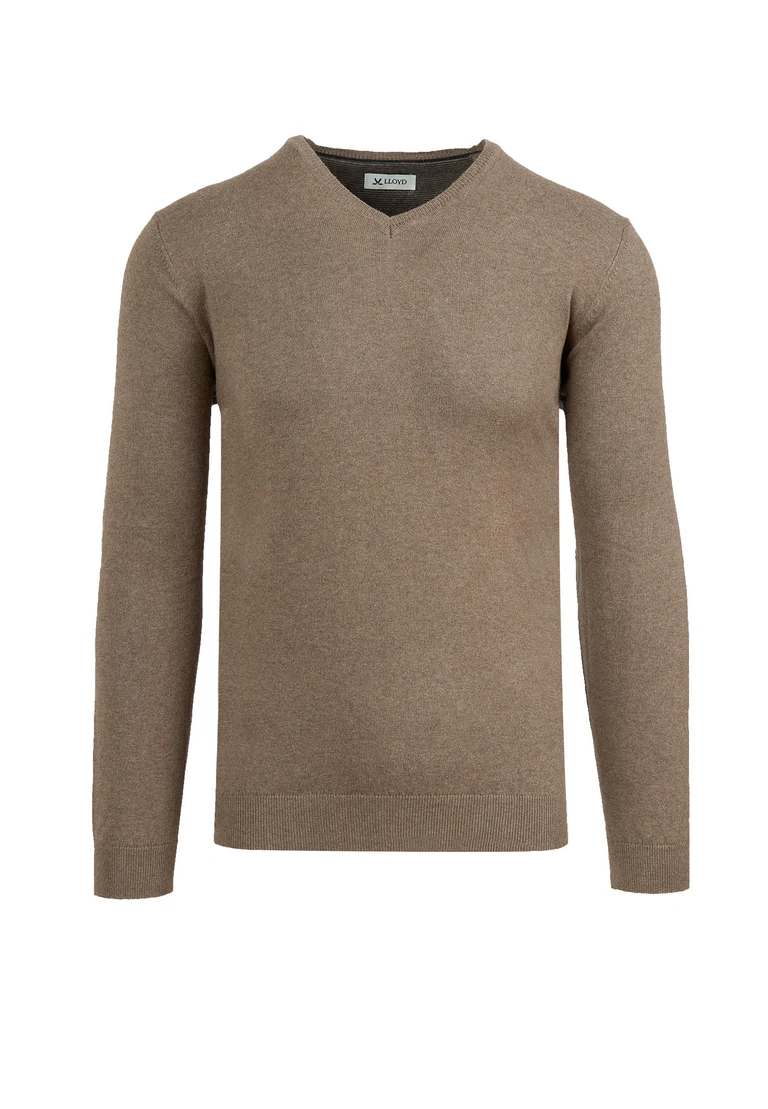 maglione con scollo a v