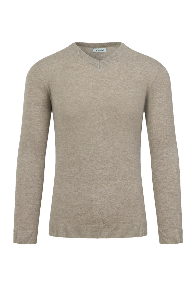 maglione con scollo a v