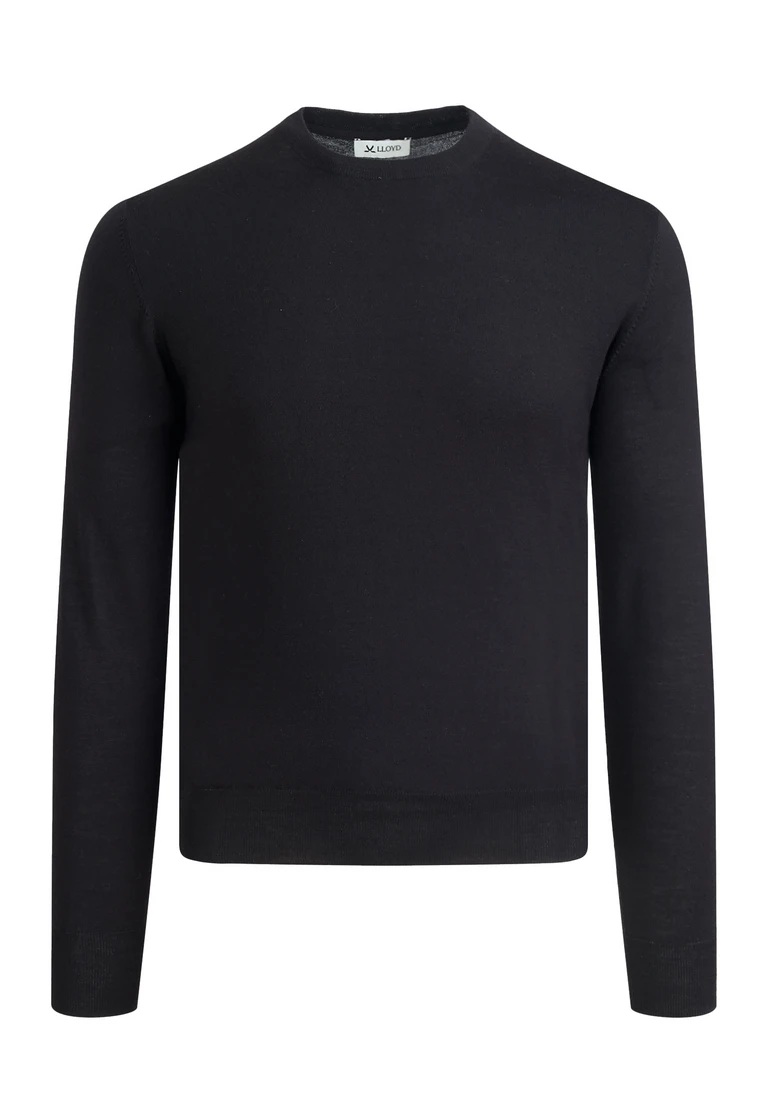 maglione con scollo rotondo