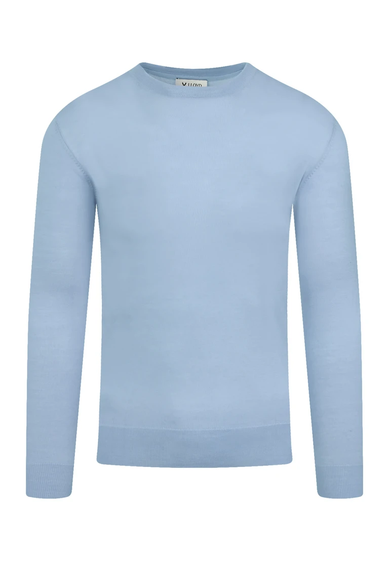 maglione con scollo rotondo