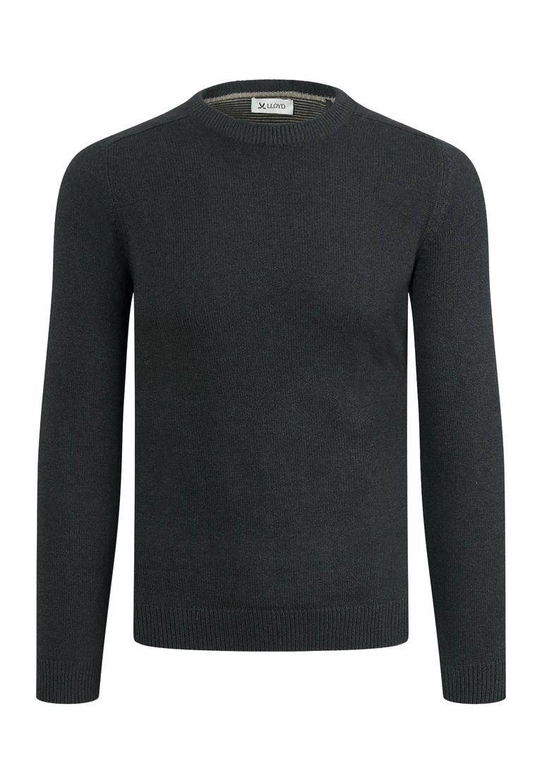 maglione con scollo rotondo