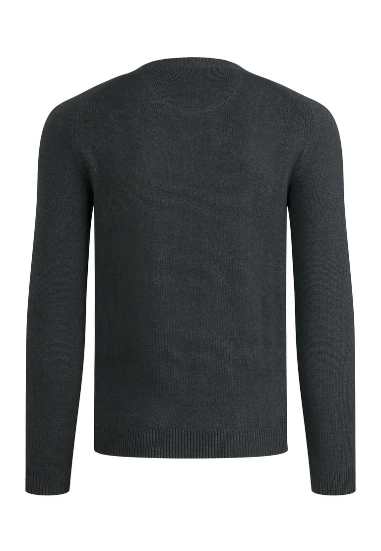 maglione con scollo rotondo