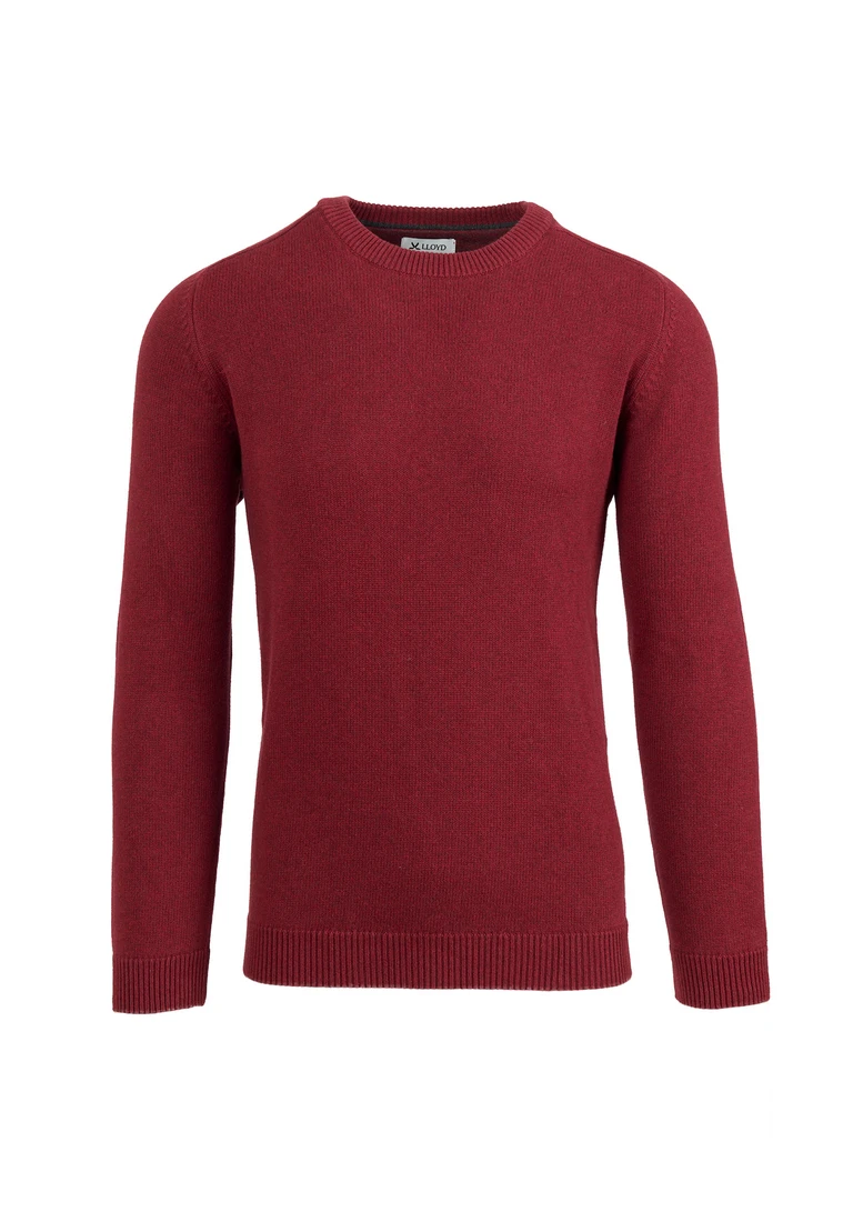 maglione con scollo rotondo