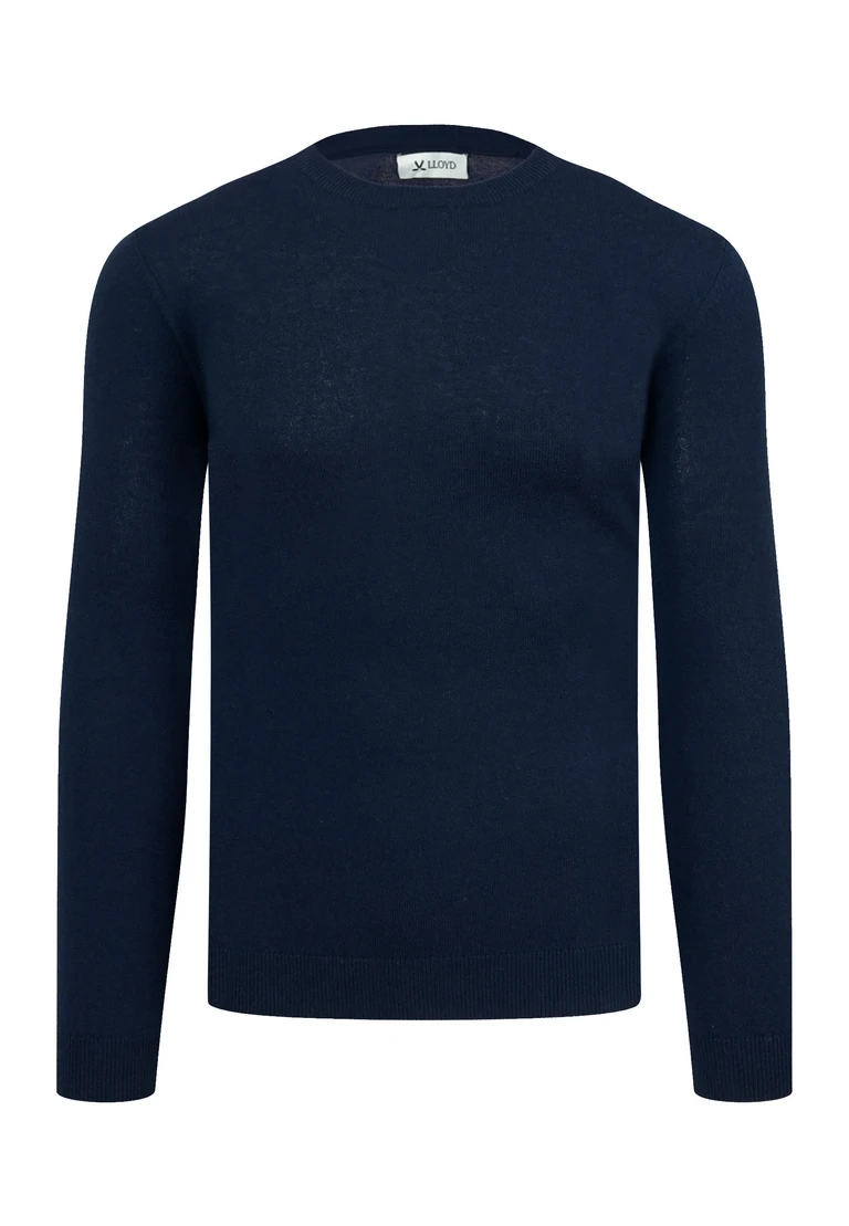maglione con scollo rotondo