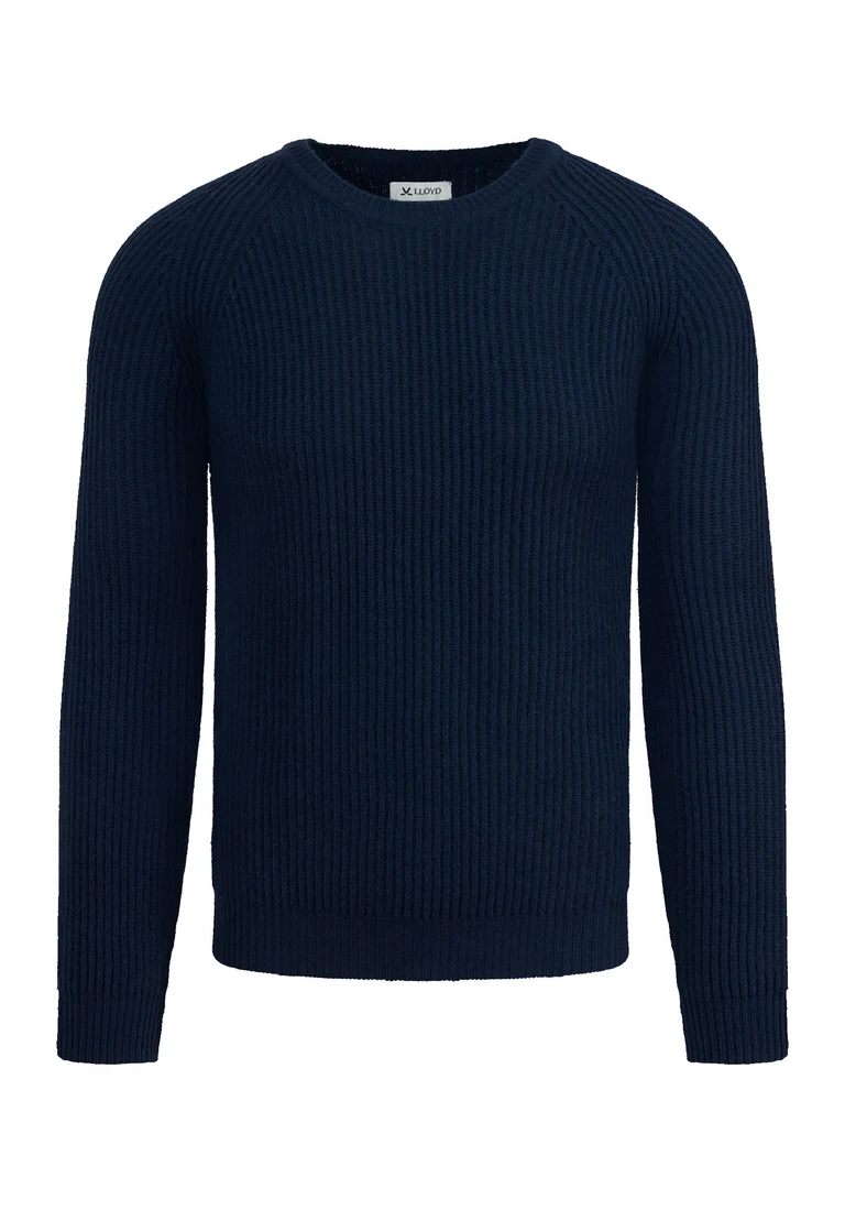 maglione con scollo rotondo