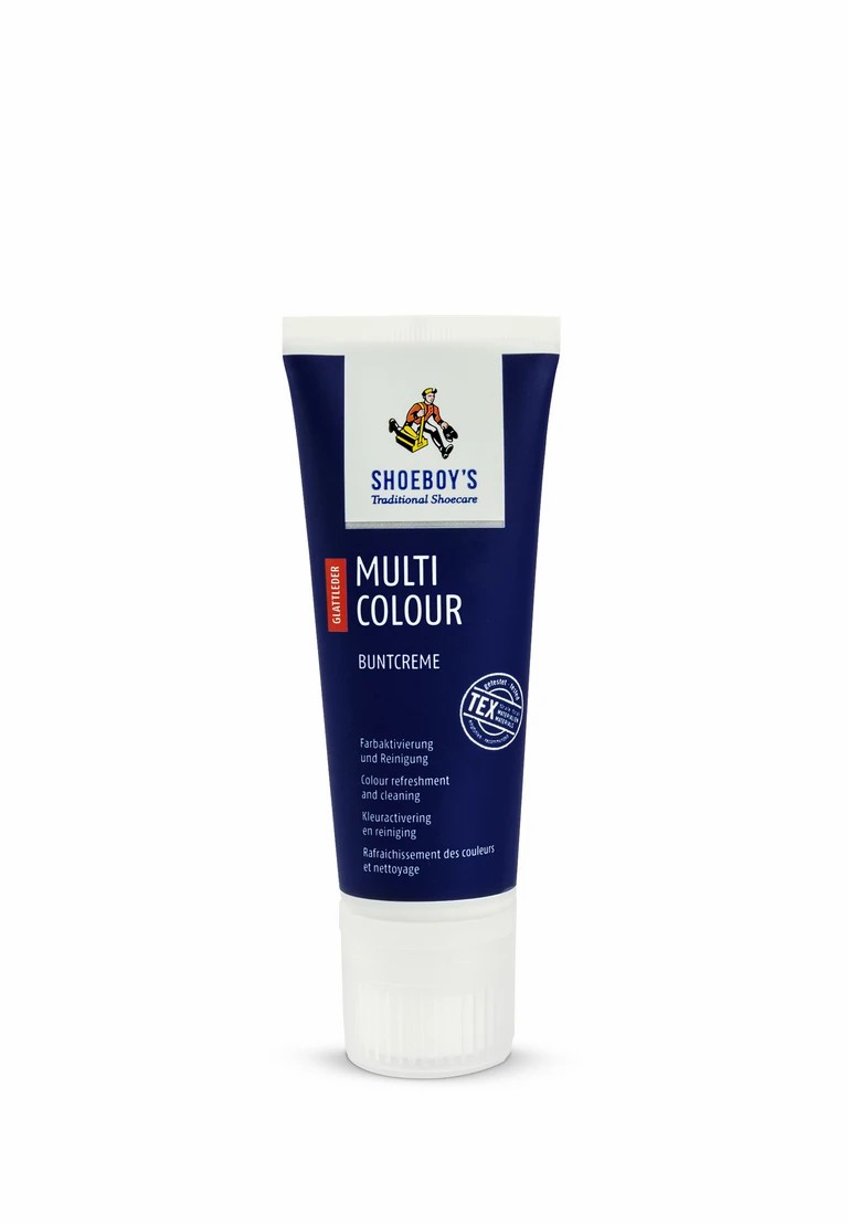 crema per scarpe multicolore