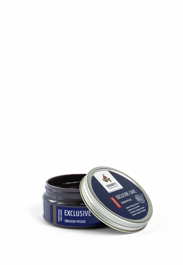 crema per scarpe esclusiva marrone scuro