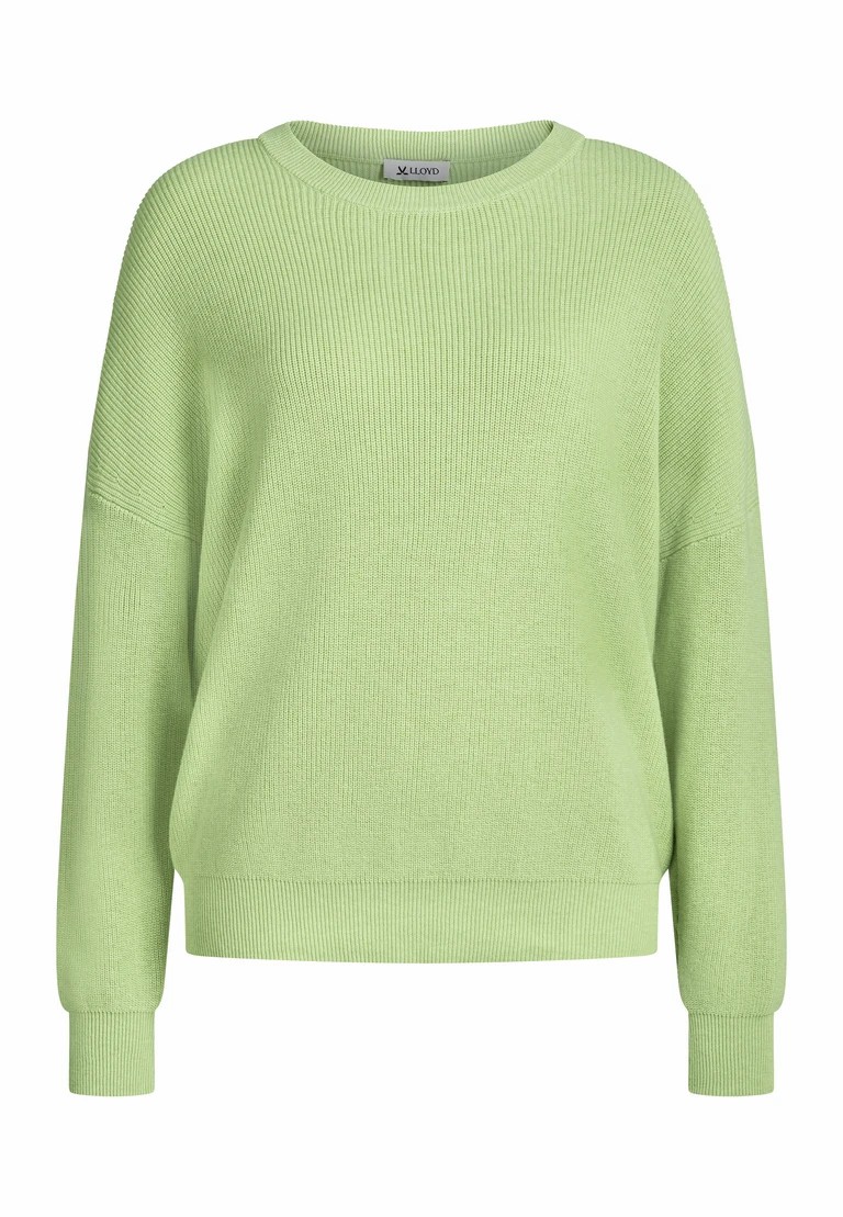 maglione a rotondo in lavorazione a maglia
