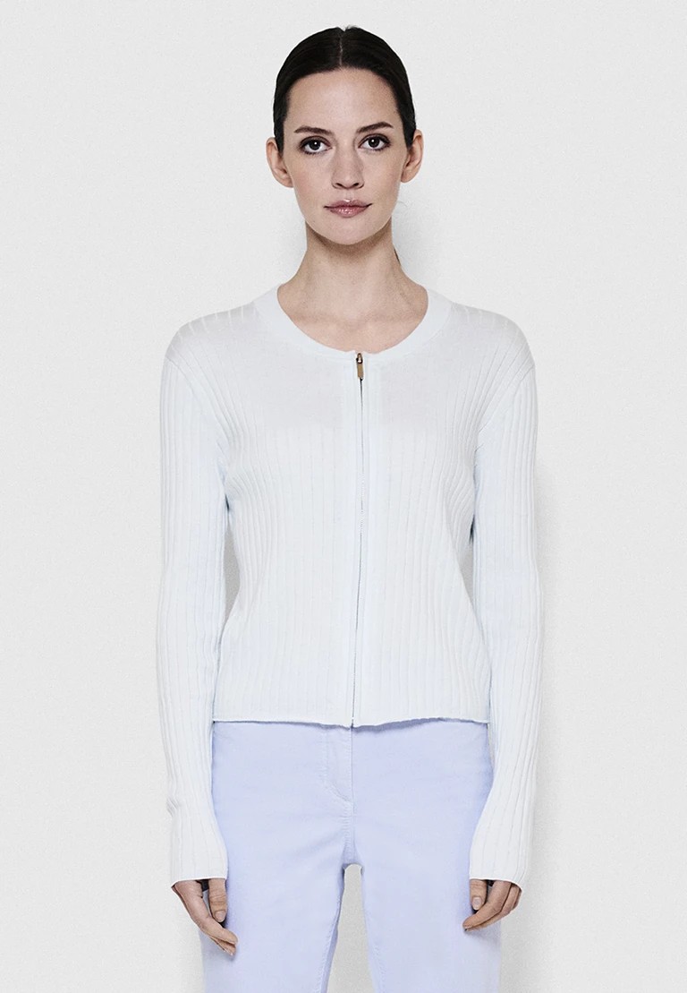 cardigan lavorato a maglia