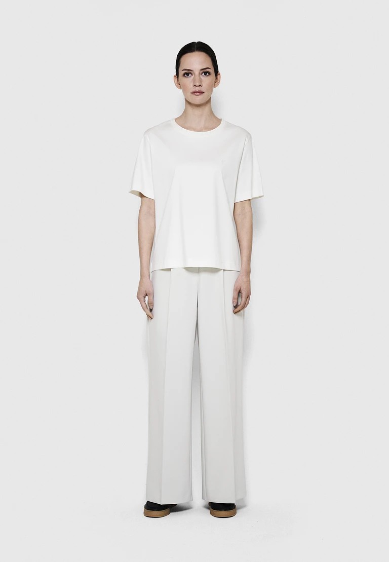 t-shirt oversize a girocollo